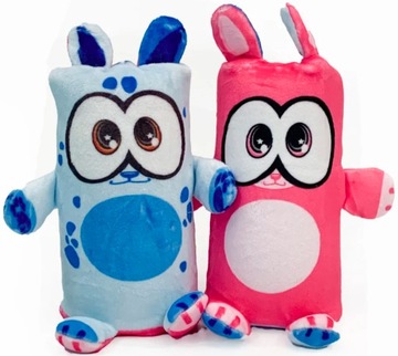 DUBLUSIE DWUSTRONNE MASKOTKI 2W1 PLUSZ MASKOTKA DLA DZIECI PIES KOT EPEE