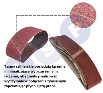 БЕСКОНЕЧНАЯ ЛЕНТОЧНАЯ ШЛИФОВАЛЬНАЯ БУМАГА 533x75 P120 РЕМЕНЬ ДЛЯ ЛЕНТОЧНО-ШЛИФОВАЛЬНОЙ МАШИНЫ 12SZ