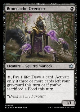 [MTG] Bonecache Overseer *FOIL* (BLB)