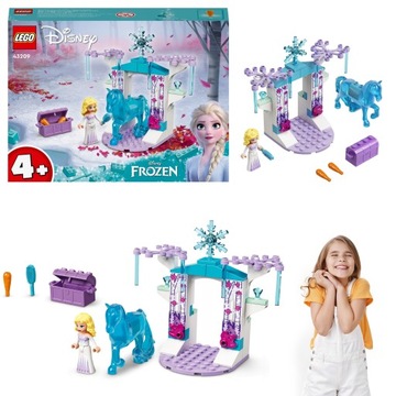 LEGO DISNEY FROZEN LODOWA STAJNIA NOKKI DOSIĄDŹ PRZYGODĘ IDEALNY PREZENT