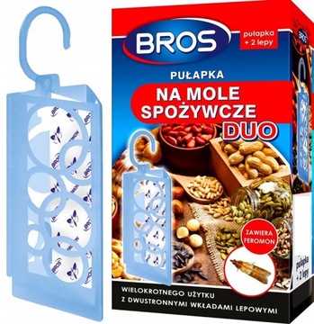 ЛОВУШКА ДЛЯ ВЕЧЕРИНКИ Bros DUO FOOD MOTH + 2 ВСТАВКИ