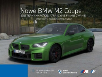 BMW Seria 2 F74 2026 BMW M2 M2 Coupe 480 KM - Lakierowanie BMW Individual - Pakiet Plus 3.0