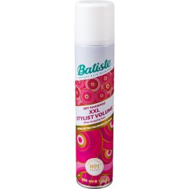 Сухой шампунь Batiste XXL Stylist VOLUME дополнительно увеличивающий объем.