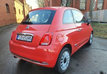 Fiat 500 II Seria 4 1.2 69KM 2017 Fiat 500 Automat Tempomat GetHelp 1.2 Benzyna 69KM, zdjęcie 2