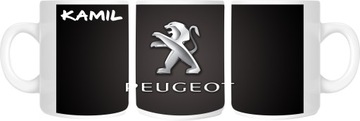 Kubek PEUGEOT z imieniem DUŻY WYBÓR