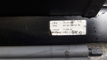 7027396 ROLETA KUFRU BMW 3 E46 TOURING KOMBI