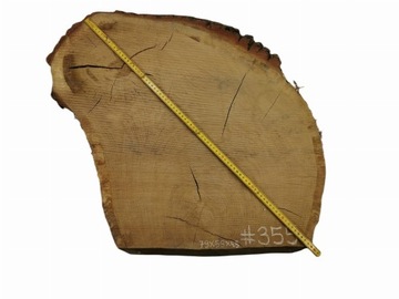 Plaster Dębowy 79x58 cm Blat Stół Taca Blat Stolik