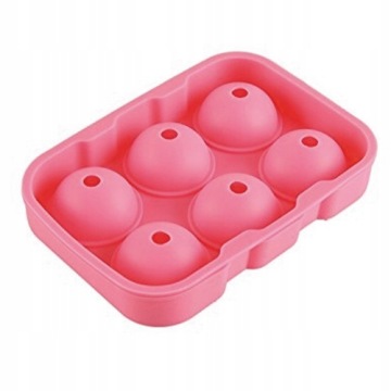 ФОРМА ДЛЯ КУБИКА ЛЬДА СИЛИКОНОВАЯ Форма ДЛЯ ЛЬДА ШАРЫ XXL 6 шт. БОЛЬШИЕ ШАРЫ ДЛЯ СМЕСИ