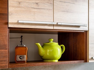 ЭДЕК Кухонная мебель - ОРЕХ + ДУБ БОРДО