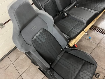 VW GOLF VIII 8 R R-Line Сиденья Комплект сидений Диван Подушка безопасности из алькантары EUROP