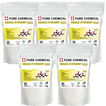 KWAS KWASEK CYTRYNOWY E330 5kg 5000g