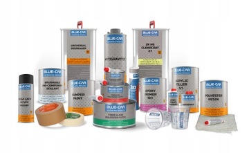 СИНЯЯ-АВТО ПОЛИЭФИРНАЯ СМОЛА + ОТВЕРДИТЕЛЬ 1Л