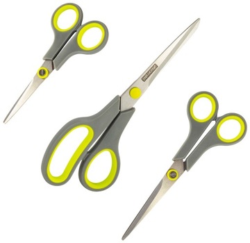 Zestaw 3 szt uniwersalnych nożyczek 14, 17, 21,5cm