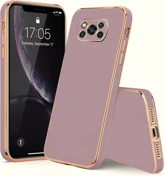 ETUI GLAMOUR DO XIAOMI POCO X3 / X3 PRO SILIKON + SZKŁO