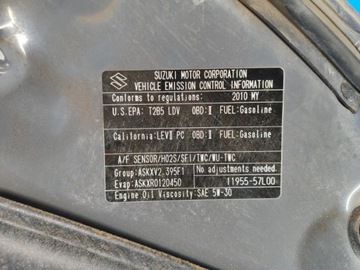 KAPOTA SUZUKI KIZASHI 09-14 57300-57810
