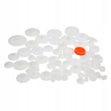 ZESTAW ZĘBATKA PLASTIKOWA ZĘBÓW WAŁEK KOŁA 64EL