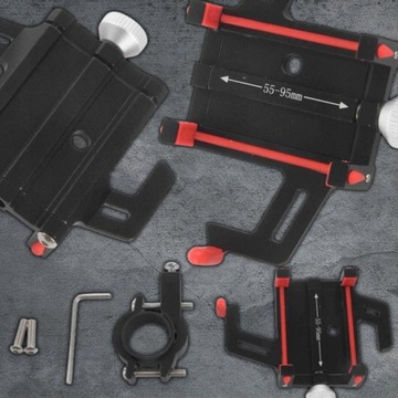 ДЕРЖАТЕЛЬ ДЛЯ ВЕЛОСИПЕДНОГО ТЕЛЕФОНА ДЛЯ ВЕЛОСИПЕДНОГО РУЛЯ АЛЮМИНИЕВЫЙ STRONG EBIKE