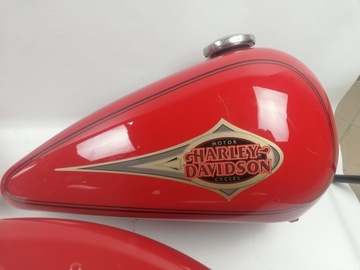 Покраска бака Harley Evo Heritage Softail