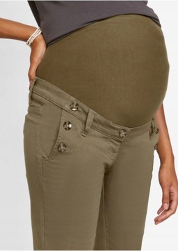 52 Bonprix _DYI ПРЯМЫЕ БРЮКИ ХАКИ ДЛЯ МАТЕРИАЛОВ