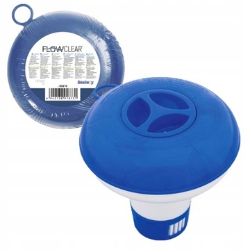 ДОЗАТОР ХИМИКИ ДЛЯ БАССЕЙНА ДЛЯ ХЛОРА ТАБЛЕТКИ FLOAT BESTWAY 58210