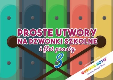 Książeczka AKORD 3 nuty dzwonki chromatyczne, flet