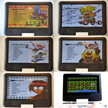 KONSOLA TV GRY PRZENOŚNE DVD EKRAN 16 USB SD DVBT2 TELEWIZOR na PREZENT