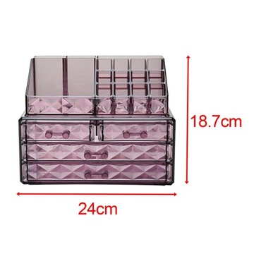 Настольные органайзеры с выдвижными ящиками.Полка для хранения косметики.