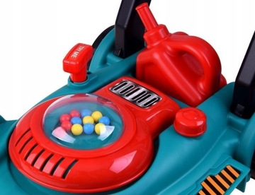 Kosiarka ogrodowa dla dzieci + akcesoria kask kanister kosiarka z dźwiękiem