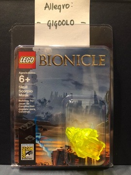 Lego BIONICLE Skull Scorpio Mask SDCC 2015 Unikat
