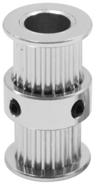 PODWÓJNE KOŁO NAPĘDOWE PAS 6mm WAŁEK 8mm ZĘBY 20T