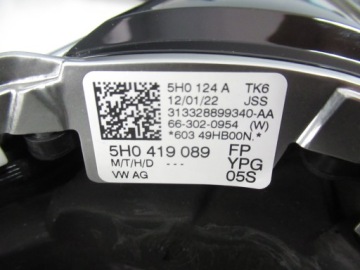 VW GOLF VIII ARTEON TIGUAN РУЛЕВОЕ МНОГОФУНКЦИОНАЛЬНОЕ 5H0419089FP НОВОЕ