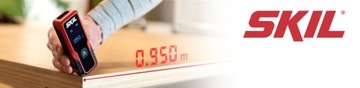 ЛАЗЕРНЫЙ ДАЛЬНОМЕР 30м 1929 SKIL С ИЗМЕРИТЕЛЬНЫМ КОЛЕСОМ