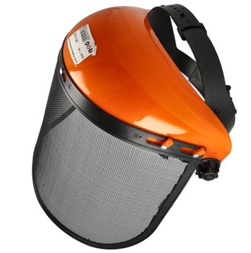 Маска кустореза, козырек, защитная маска для газонокосилки, сетка