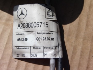 ЗАМОК НАСОСА 2038000048 MERCEDES C W203 COMBI 2.2 CDI
