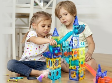 МАГНИТНЫЕ КОНСТРУКЦИОННЫЕ БЛОКИ 3D СВЕТЯЩИЕСЯ ДОРОЖКИ ОБРАЗОВАТЕЛЬНЫХ ЗДАНИЙ