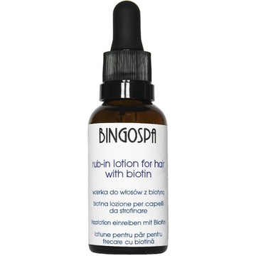 Bingospa biotyna 20% 30 ml wcierka do włosów z biotyną 30ml