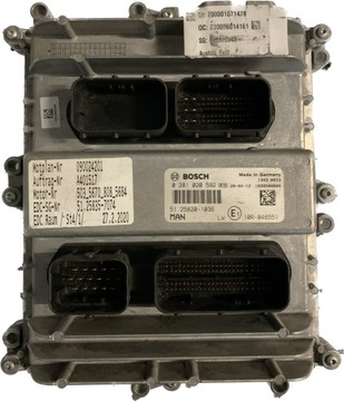 STEROWNIK KOMPUTER SILNIKA EDC ECU MAN 0281020592