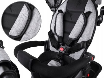 детский трехколесный велосипед Tiny Bike 3в1 с крышей ROTATABLE SP0650SZ