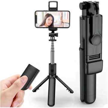 KIJ KIJEK DO SELFIE STICK TRIPOD STATYW PILOT LAMPA BLUETOOTH BT MONOPOD