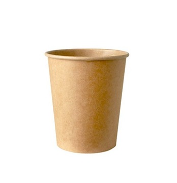 KUBKI papierowe do kawy herbaty KRAFT 250ml 100szt