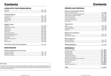 NISSAN MICRA K11 (1993-2002) ХЕЙНС ОПИСАНИЕ РЕМОНТА