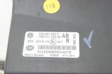 GD GOLF VII HALOGEN PRAVÝ 5G0941662D