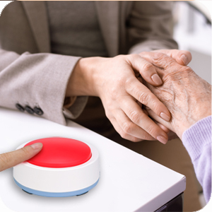 Retekess TH004 Bezprzewodowy pager opiekuna Alarm wezwania dla seniorów