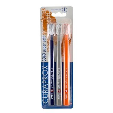 Curaprox 3960 Super Soft Trio 1 opakowanie Szczoteczka do zębów