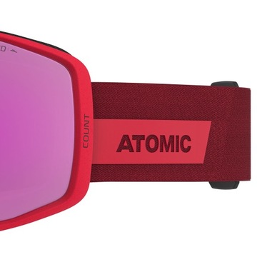 Очки Atomic COUNT HD Красные 2021