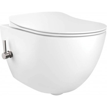 MISKA WC DESKĄ MYJĄCA WOLNOOPADAJĄCĄ BIAŁA DEANTE