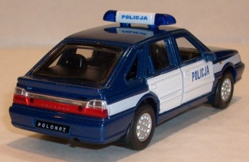МОДЕЛЬ FSO POLONEZ CARO PLUS POLICE WELLY 1:34