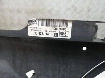 OPEL ADAM CORSA E 1.2 1.4 VENTILÁTOR CHLADIČ 13428114