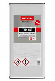 NOVOL THIN 850 STANDARD ROZCIENCZALNIK DOAKRYLU 5l