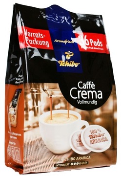 Кофе для Senseo Tchibo Caffe Crema 36 пакетиков в подушечках